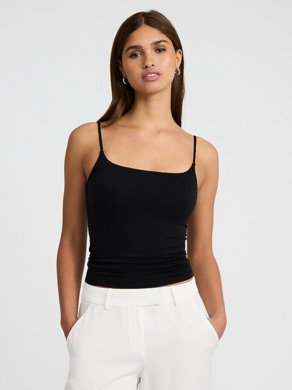 Express The New Modern Length Supersoft Bra Cami With Cups